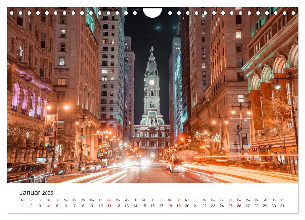 Bild: 9783435005772 | Philadelphia - The Birthplace of America (Wandkalender 2025 DIN A4...