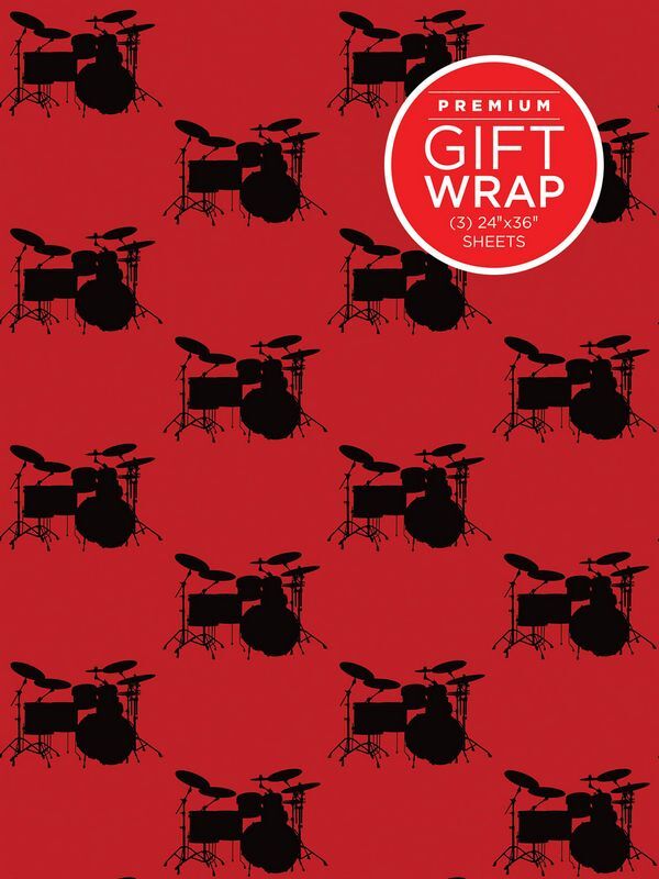 Cover: 9781495049538 | Hal Leonard Wrapping Paper - Drumset Theme | Hal Leonard Kits | 2015