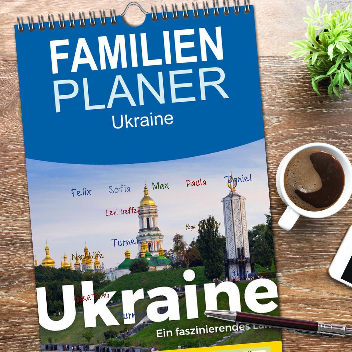 Bild: 9783457100127 | Familienplaner 2025 - Ukraine - Ein faszinierendes Land. mit 5...