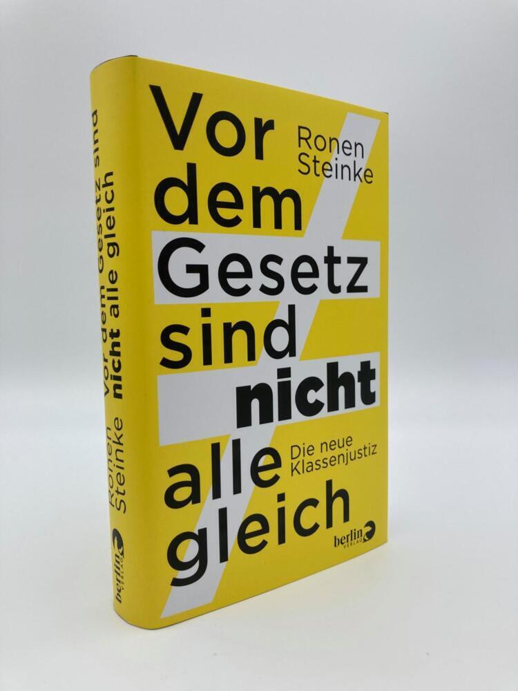 Bild: 9783827014153 | Vor dem Gesetz sind nicht alle gleich | Ronen Steinke | Buch | 272 S.