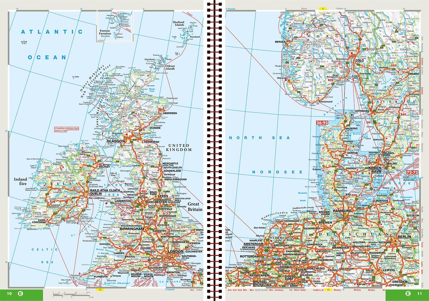 Bild: 9783575016591 | MARCO POLO Reiseatlas Dänemark 1:200.000 | mit Europa 1:4,5 Mio.