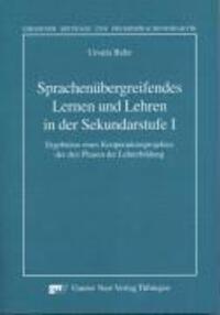 Cover: 9783823363255 | Sprachenübergreifendes Lernen und Lehren in der Sekundarstufe I | Behr