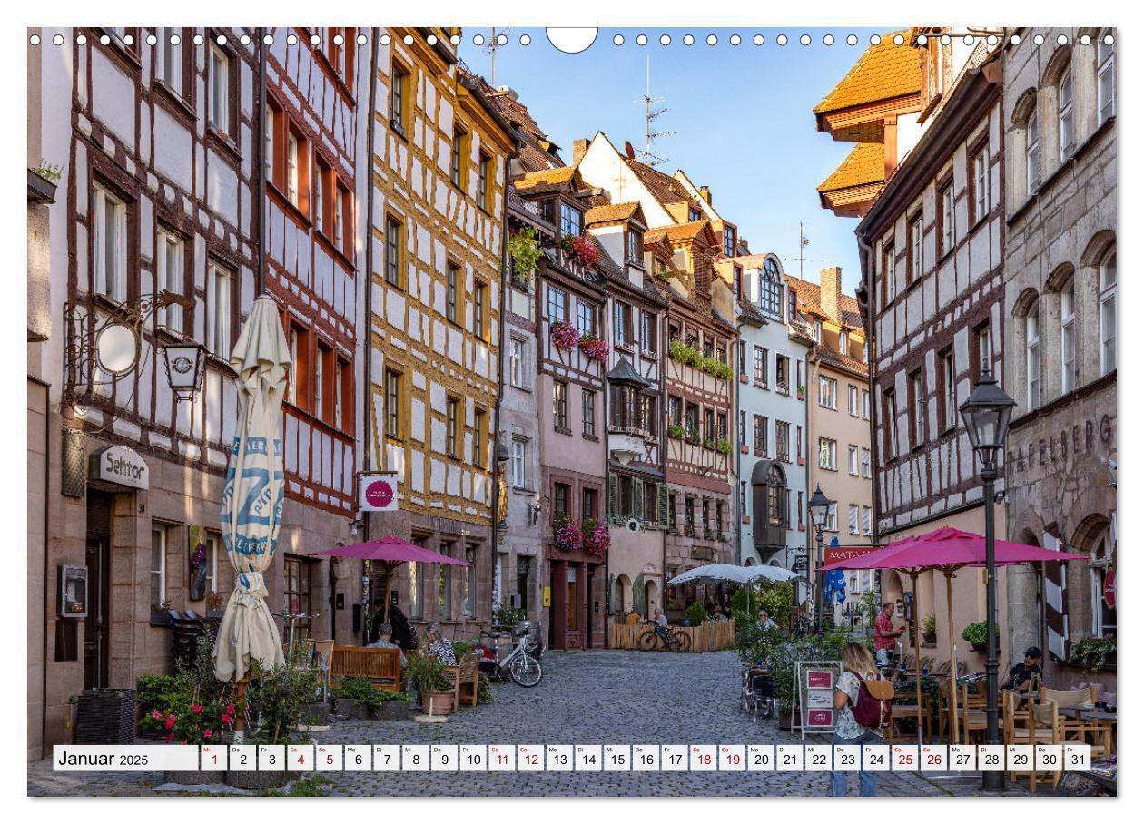 Bild: 9783383786532 | Wunderbares Nürnberg (Wandkalender 2025 DIN A3 quer), CALVENDO...