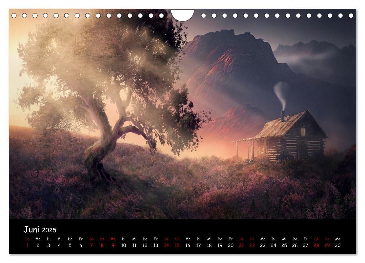 Bild: 9783383910494 | Ein Traum von Einsamkeit (Wandkalender 2025 DIN A4 quer), CALVENDO...