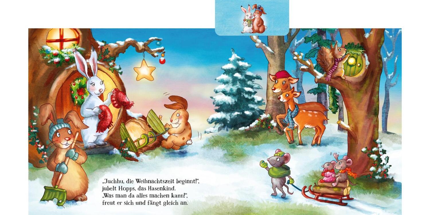 Bild: 9783551172006 | Hopps freut sich auf Weihnachten | Maya Geis | Buch | 16 S. | Deutsch