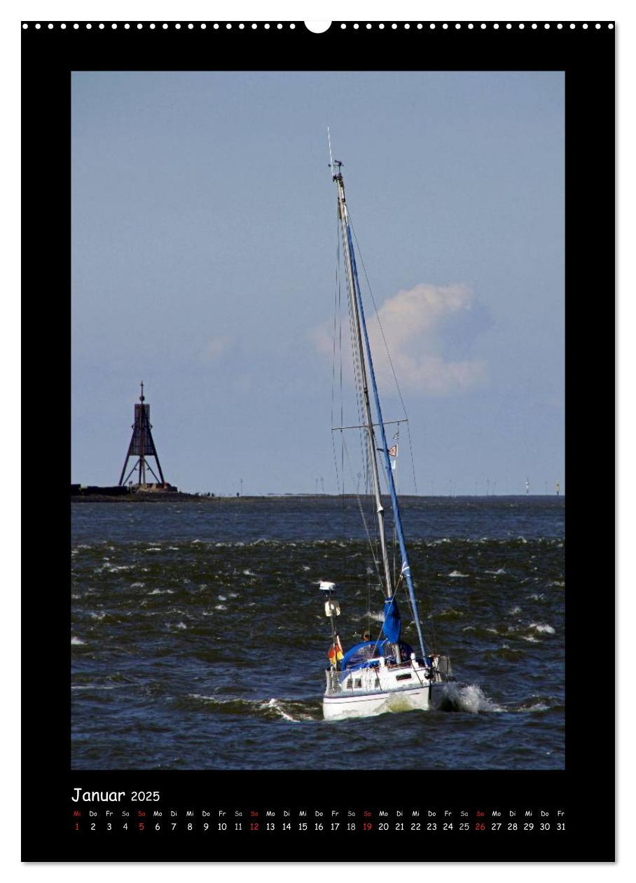 Bild: 9783457073377 | Cuxhaven (hochwertiger Premium Wandkalender 2025 DIN A2 hoch),...