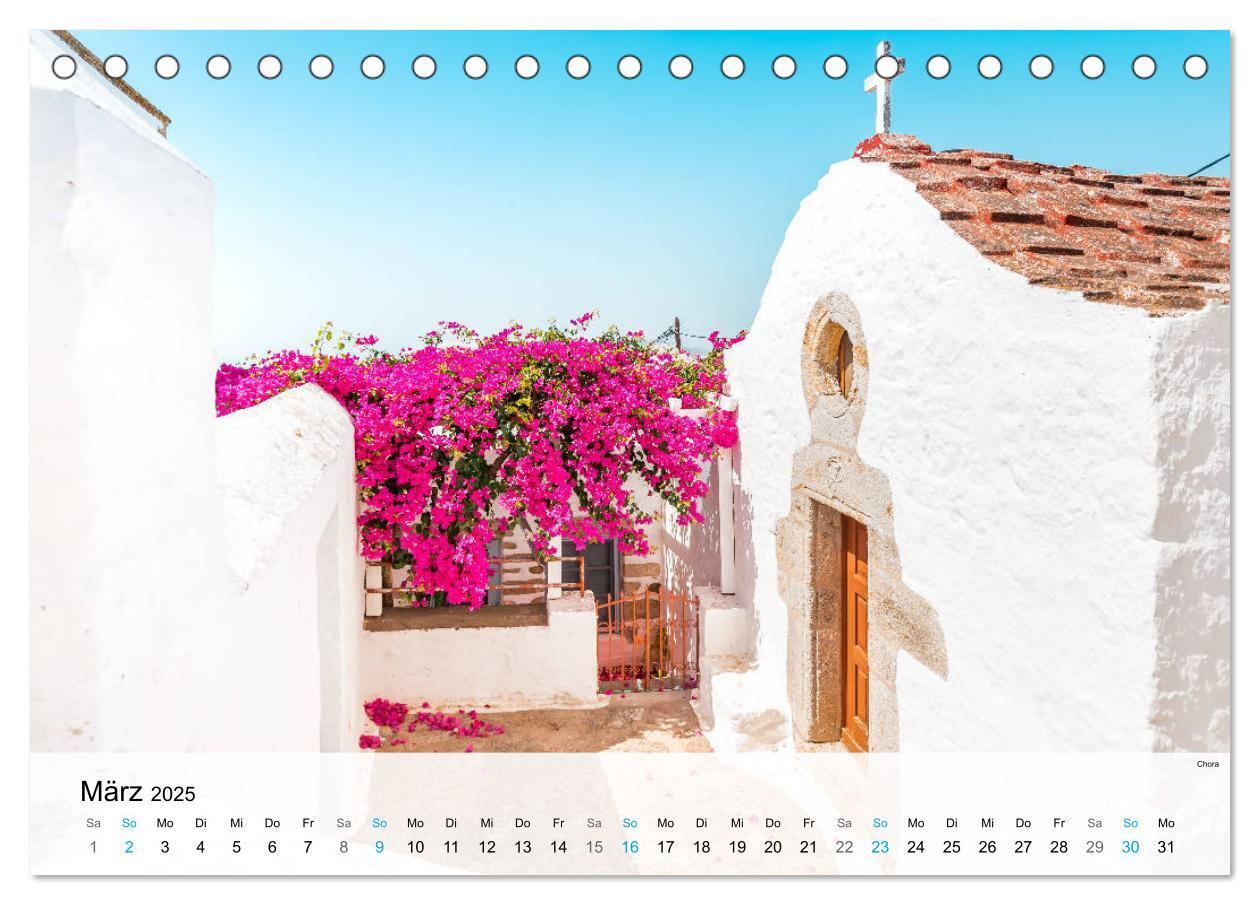 Bild: 9783383996221 | Patmos - Die heilige Insel (Tischkalender 2025 DIN A5 quer),...