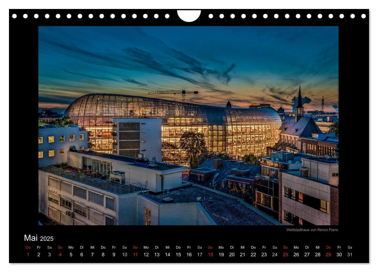 Bild: 9783435782406 | Köln ¿ Nachts 2025 (Wandkalender 2025 DIN A4 quer), CALVENDO...