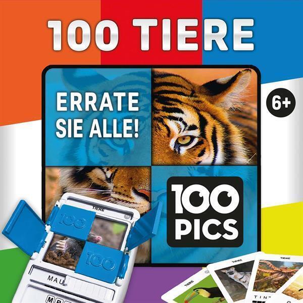 Bild: 5060542080453 | 100 PICS Tiere (Spiel) | Errate sie alle! | Spiel | In Spielebox