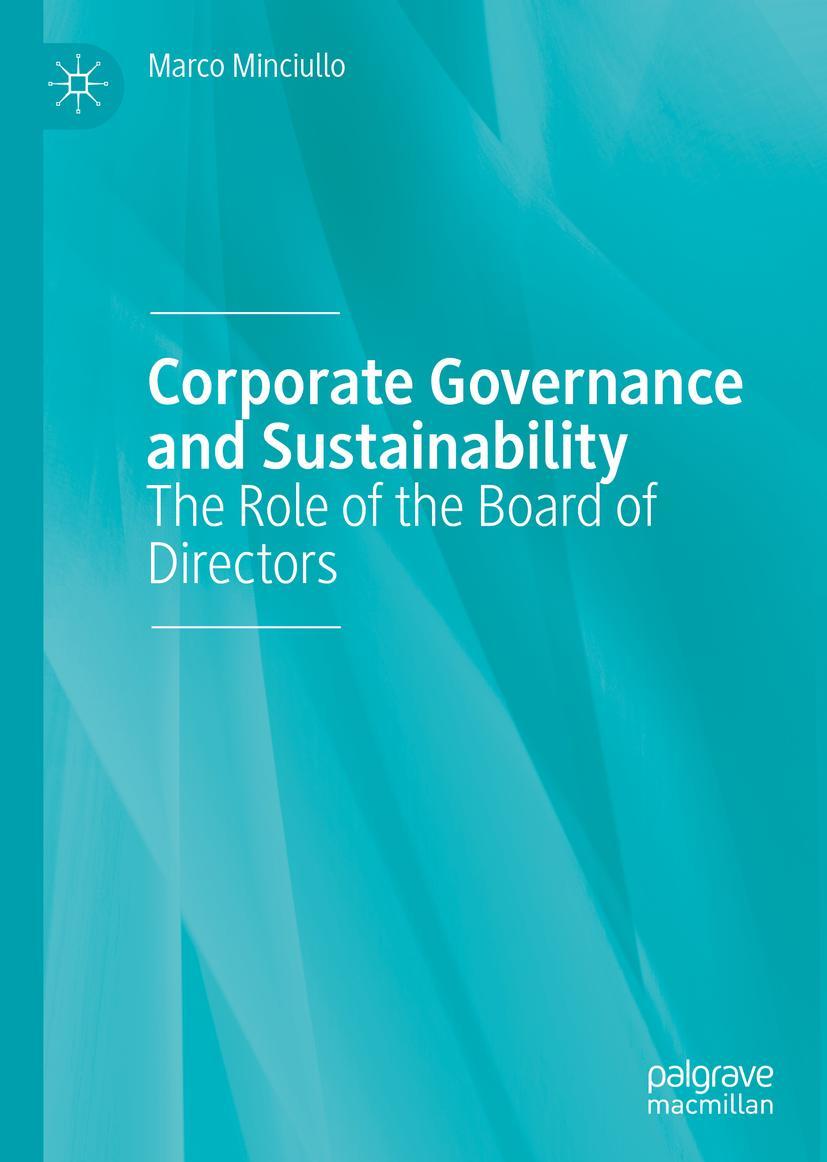 Cover: 9783030188849 | Corporate Governance and Sustainability | Marco Minciullo | Buch | xx