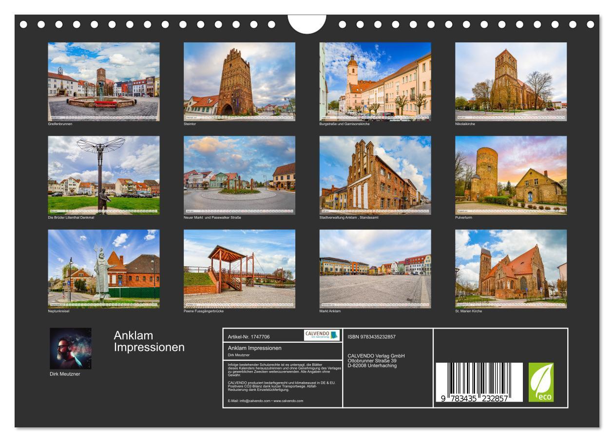 Bild: 9783435232857 | Anklam Impressionen (Wandkalender 2025 DIN A4 quer), CALVENDO...