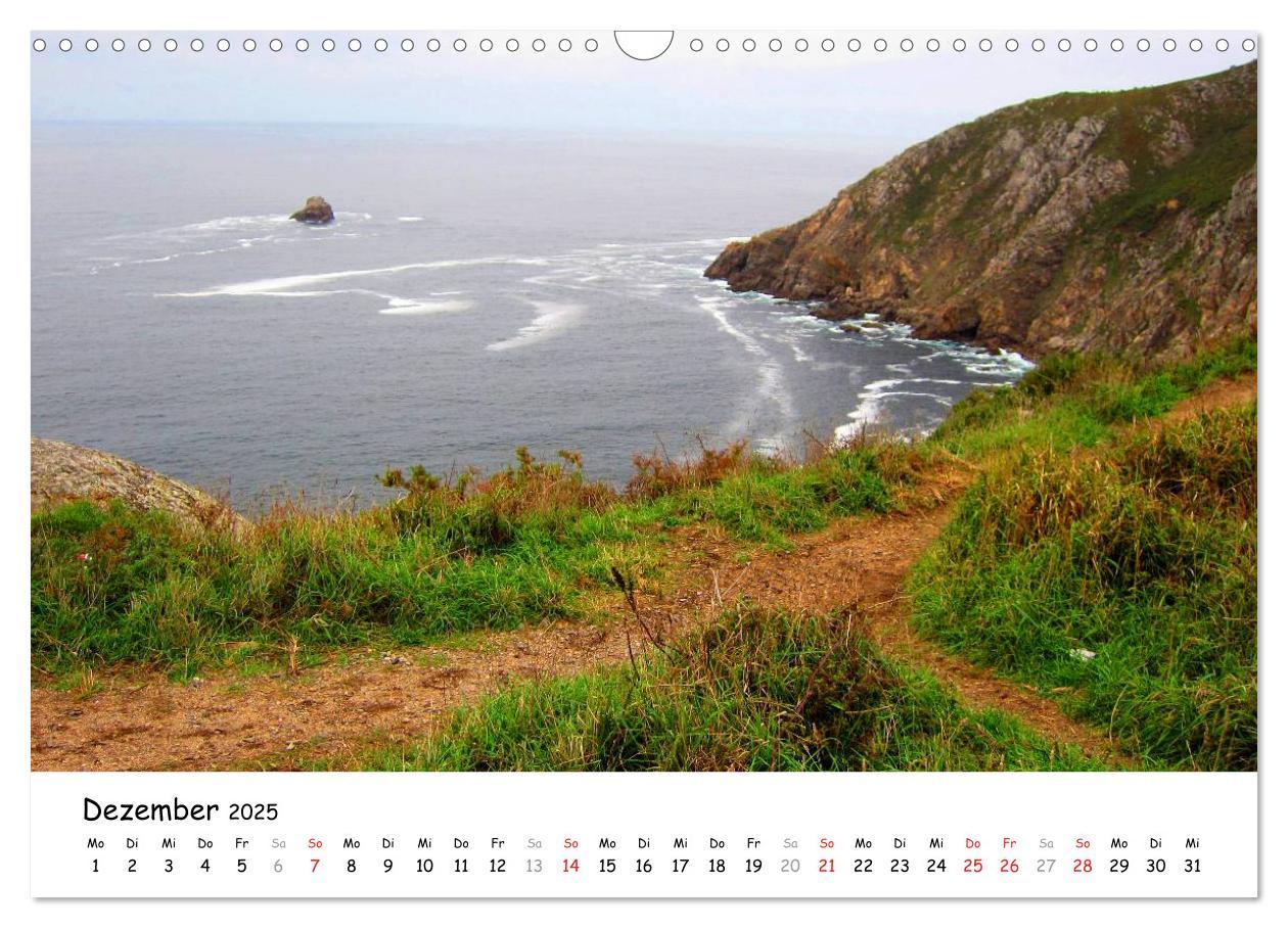 Bild: 9783435548750 | Jakobsweg - Camino Finisterre (Wandkalender 2025 DIN A3 quer),...