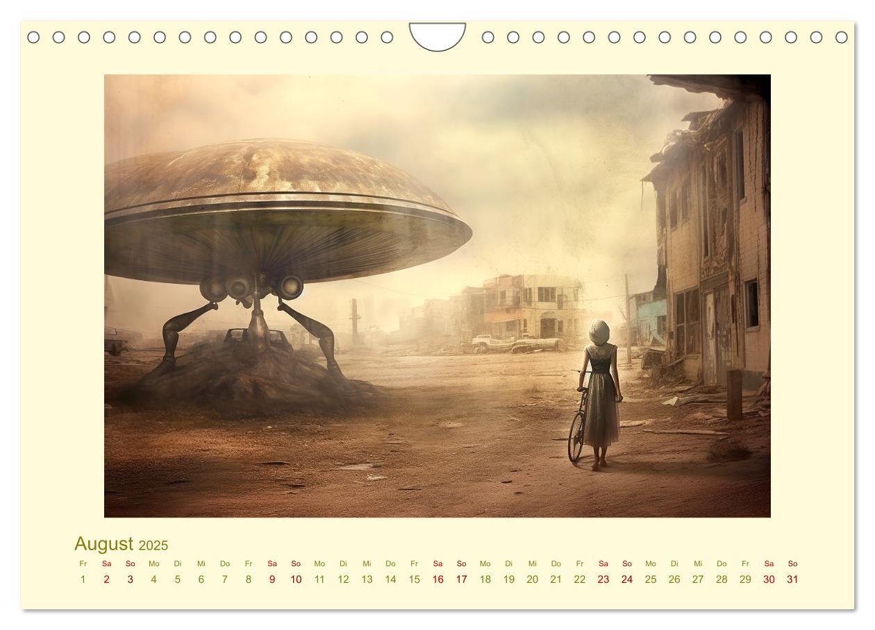 Bild: 9783383838316 | Surreale Alienwelt (Wandkalender 2025 DIN A4 quer), CALVENDO...