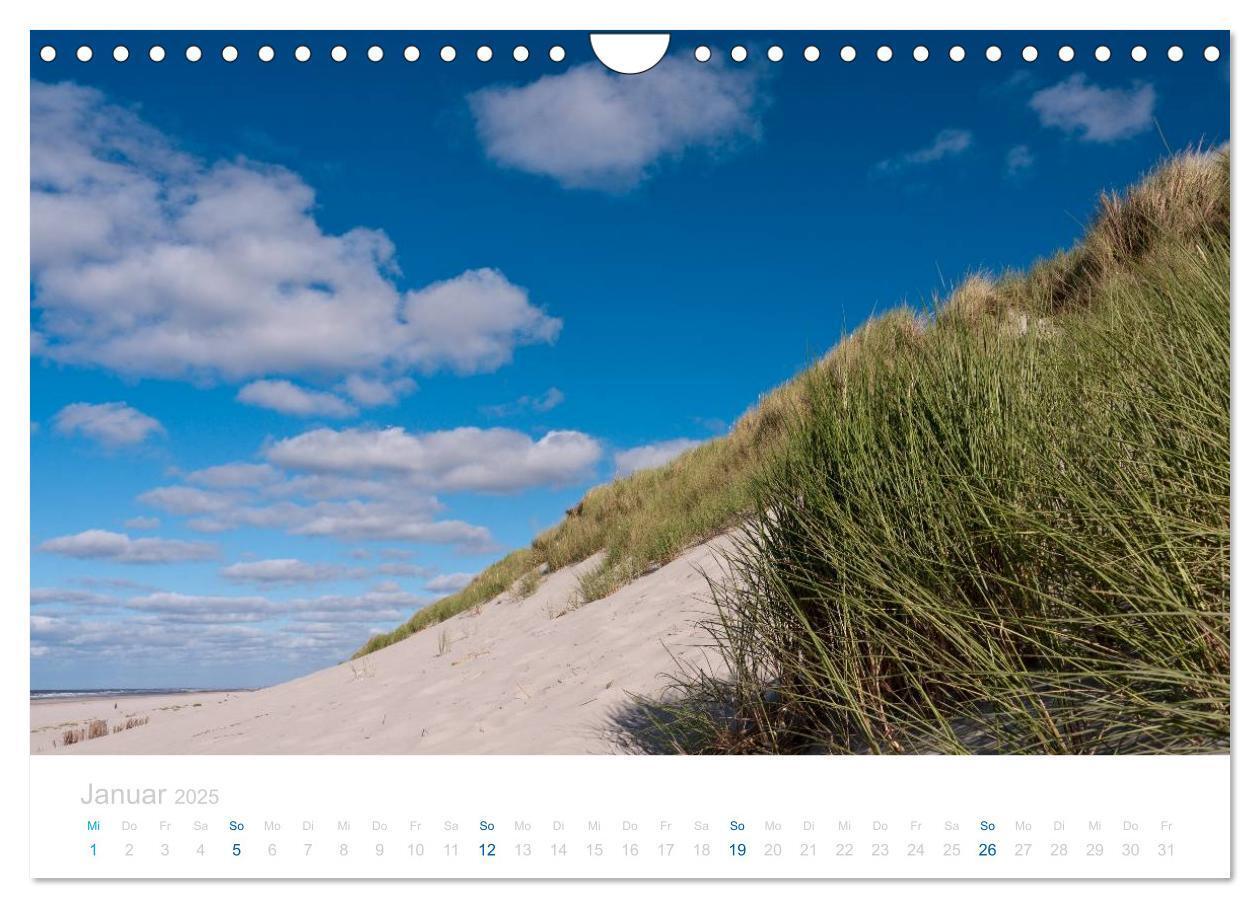 Bild: 9783435817139 | Ameland (Wandkalender 2025 DIN A4 quer), CALVENDO Monatskalender