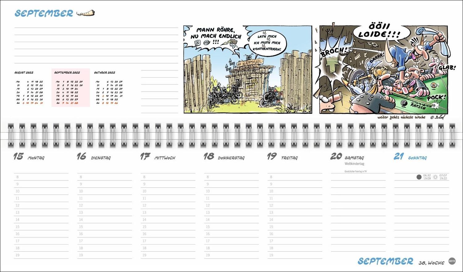 Bild: 9783756409174 | Werner Wochenquerplaner 2025 | Rötger Feldmann | Kalender | 112 S.