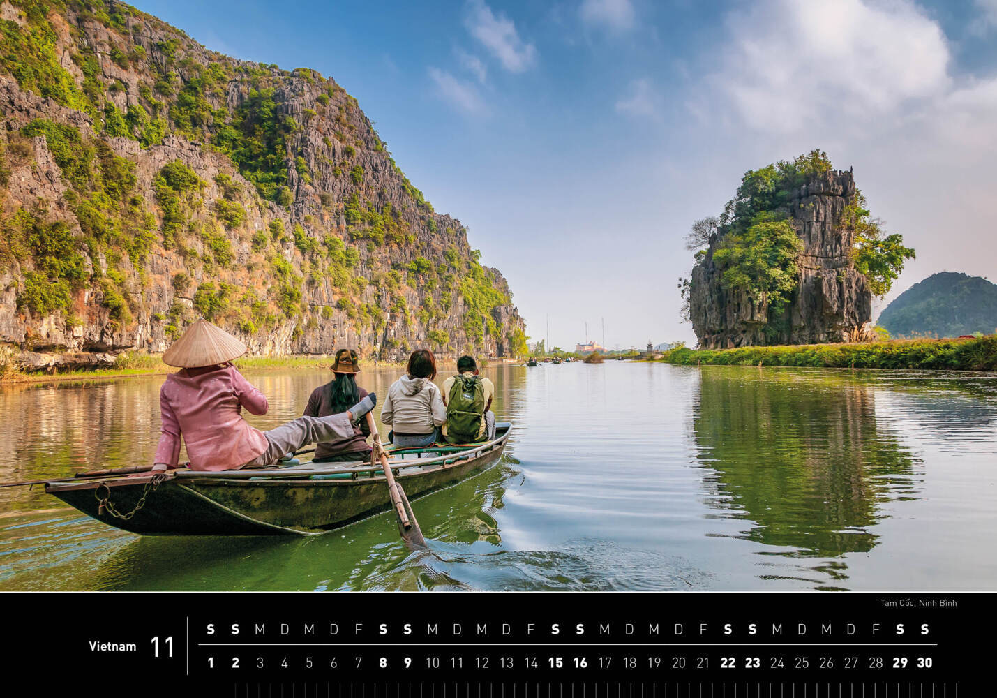 Bild: 9783968555287 | 360° Vietnam Premiumkalender 2025 | Gerhard Zwerger-Schoner (u. a.)