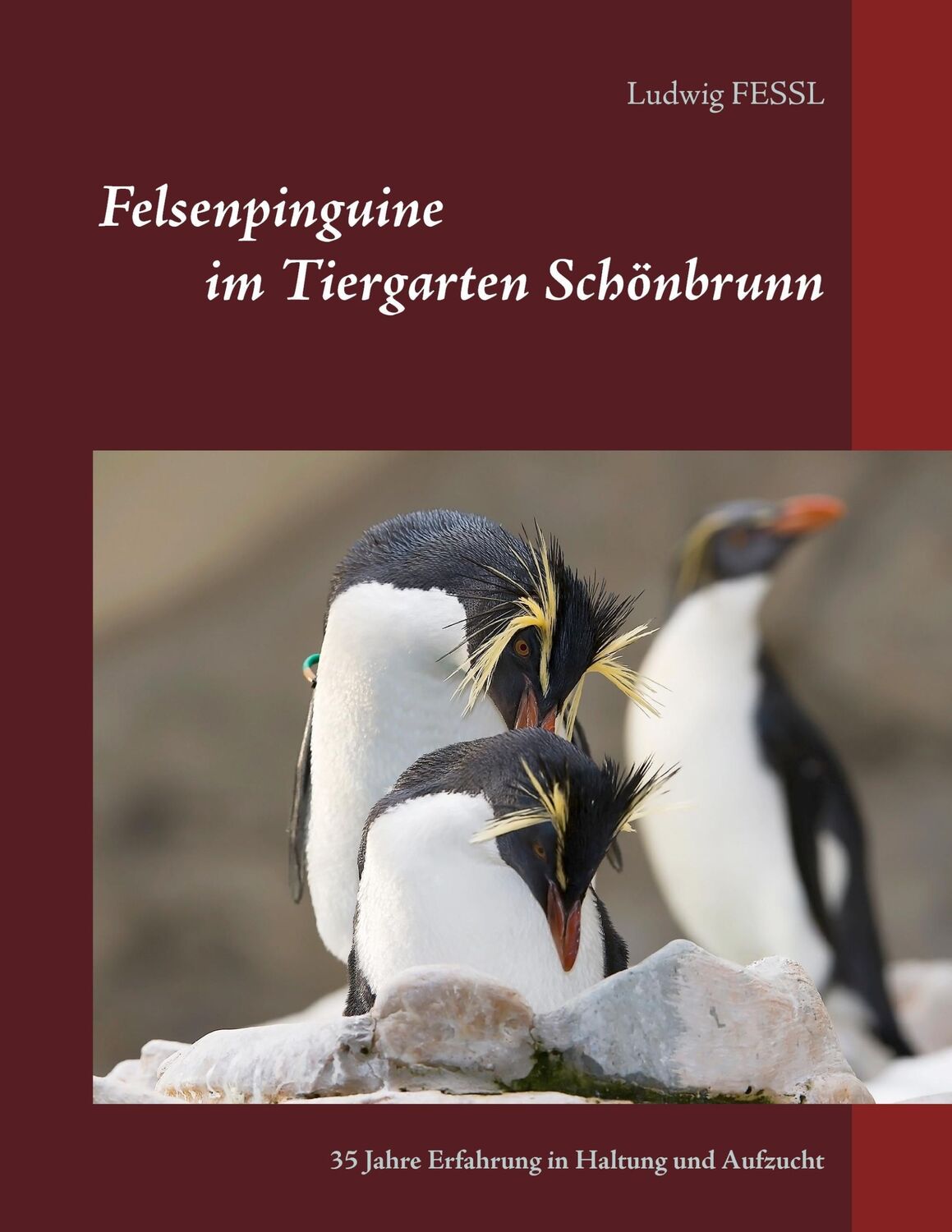 Cover: 9783741298875 | Felsenpinguine im Tiergarten Schönbrunn | Ludwig Fessl | Taschenbuch