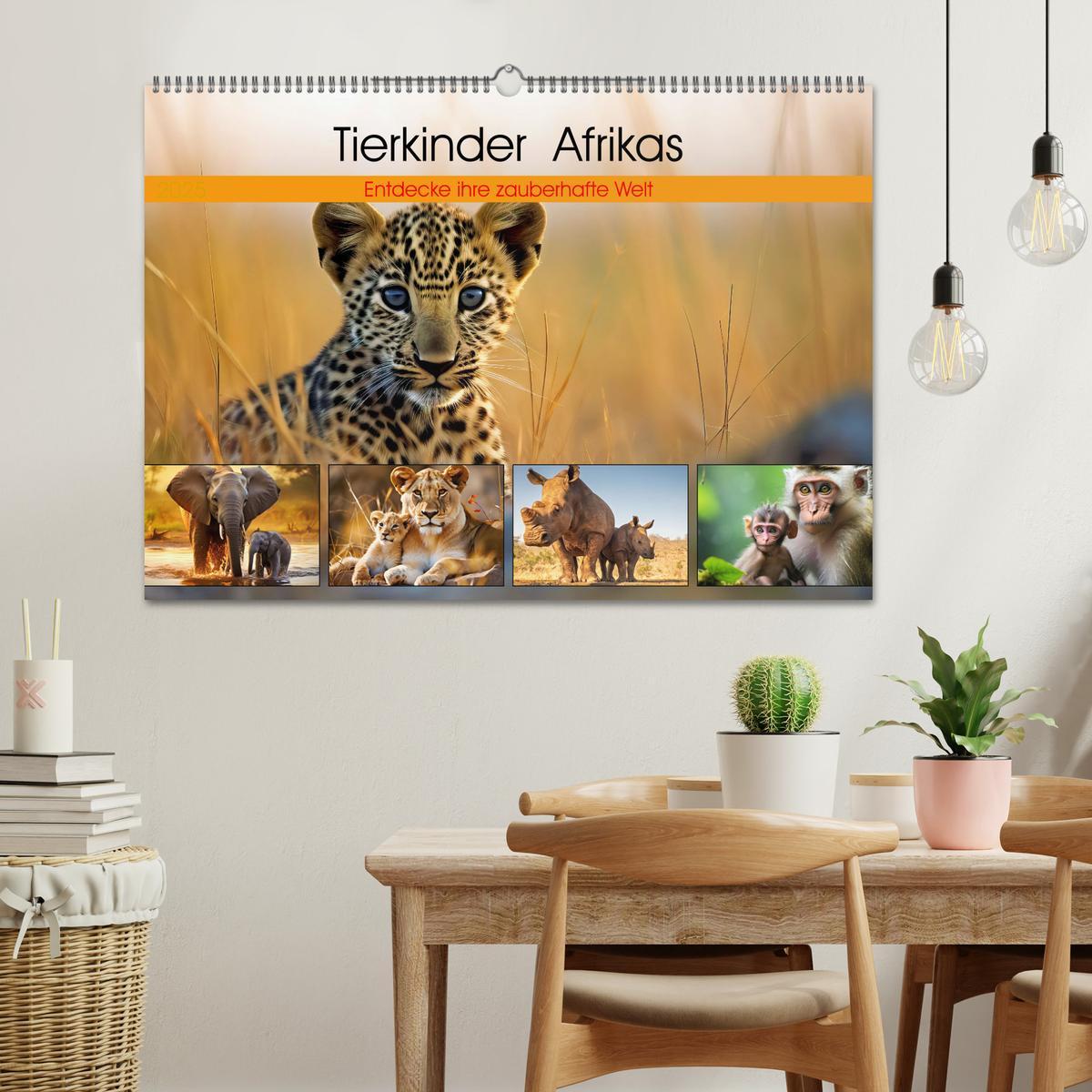 Bild: 9783435943197 | Tierkinder Afrikas - Entdecke ihre zauberhafte Welt (Wandkalender...