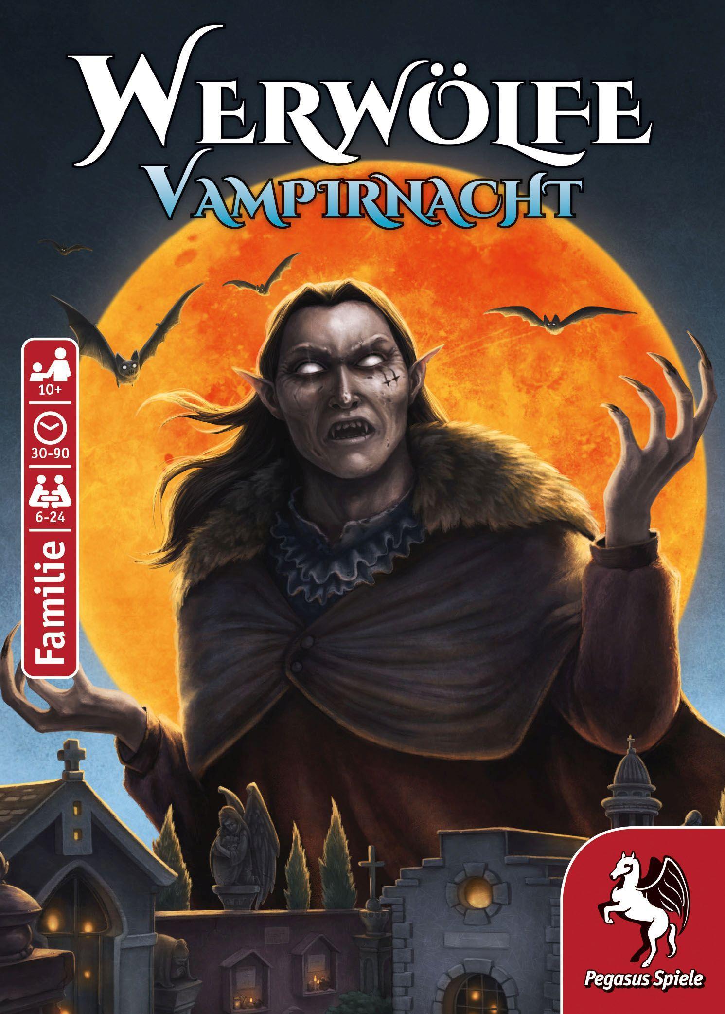 Bild: 4250231731655 | Werwölfe - Vampirnacht | Spiel | 18276G | Deutsch | 2022 | Pegasus