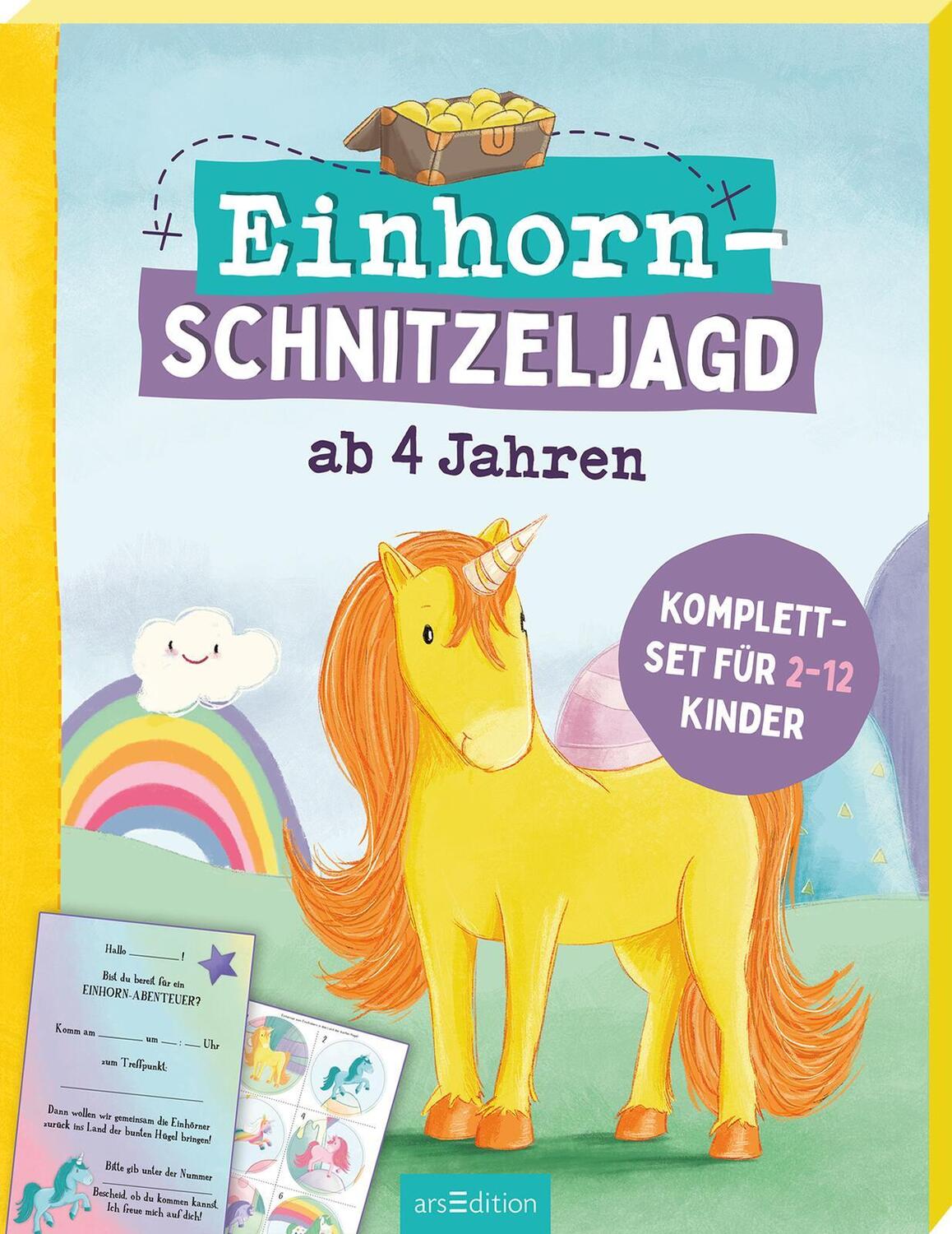 Cover: 4014489130307 | Einhorn-Schnitzeljagd ab 4 Jahren | Komplettset für 2-12 Kinder | Lang