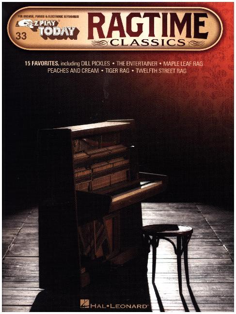 Cover: 888680623753 | Ragtime Classics | E-Z Play Today #33 | E-Z Play Today | Buch | 2017