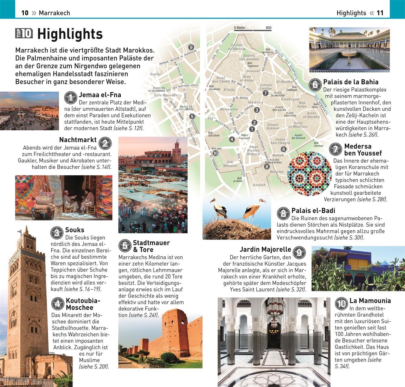 Bild: 9783734207471 | TOP10 Reiseführer Marrakech | Taschenbuch | Top 10-Reiseführer | 2023