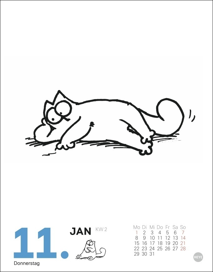 Bild: 9783756402656 | Simons Katze Tagesabreißkalender 2024. Abreiß-Kalender für alle...