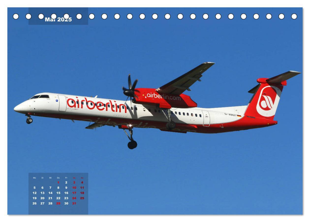 Bild: 9783435336937 | In Memoriam Air Berlin (Tischkalender 2025 DIN A5 quer), CALVENDO...