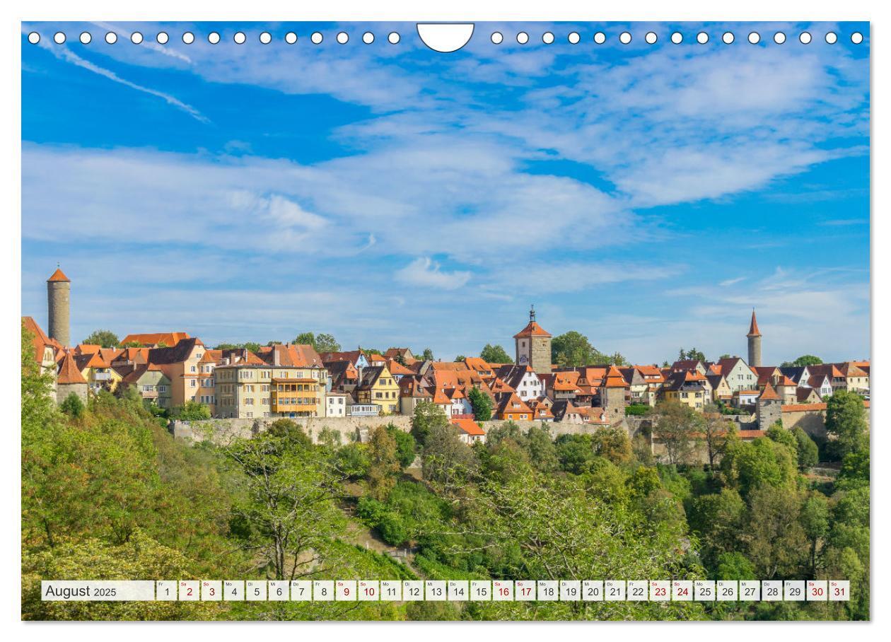 Bild: 9783383988332 | Ein Spaziergang durch Rothenburg ob der Tauber (Wandkalender 2025...