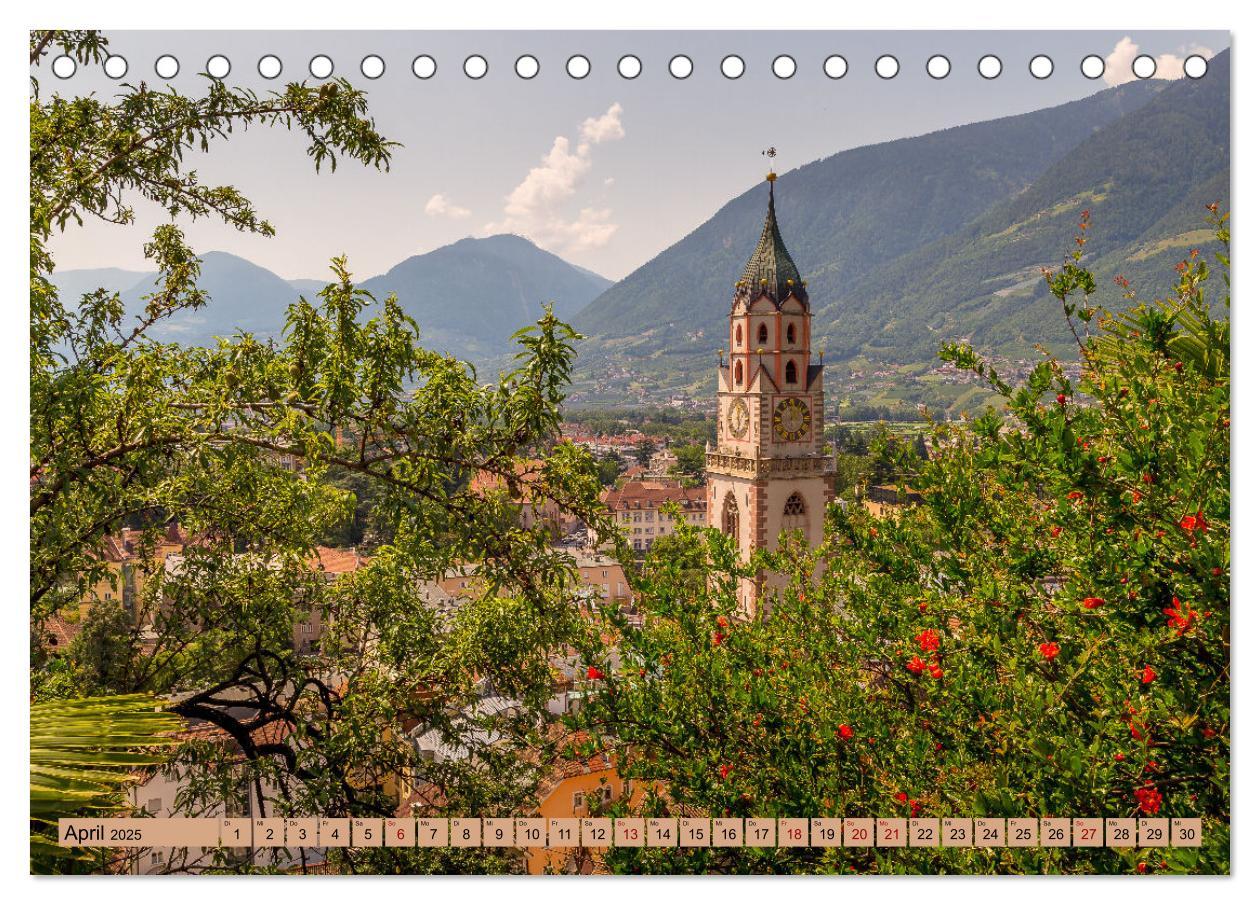 Bild: 9783383868757 | Südtirol - Meraner Land (Tischkalender 2025 DIN A5 quer), CALVENDO...