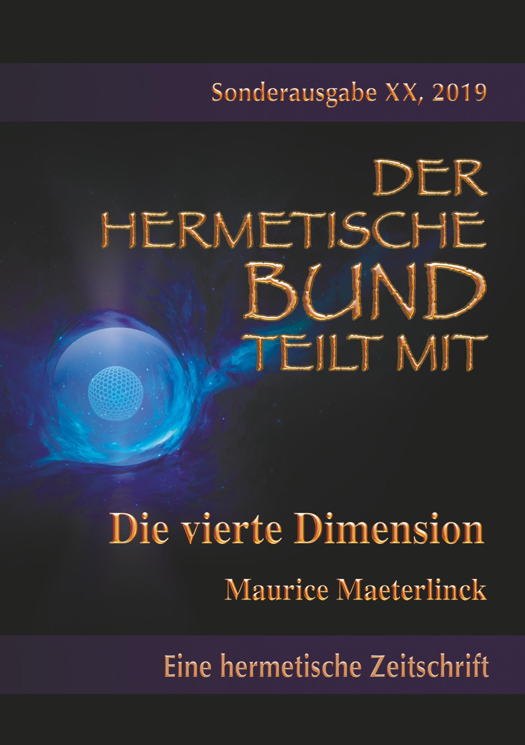 Cover: 9783741275456 | Die vierte Dimension | Maurice Maeterlinck | Taschenbuch | Paperback