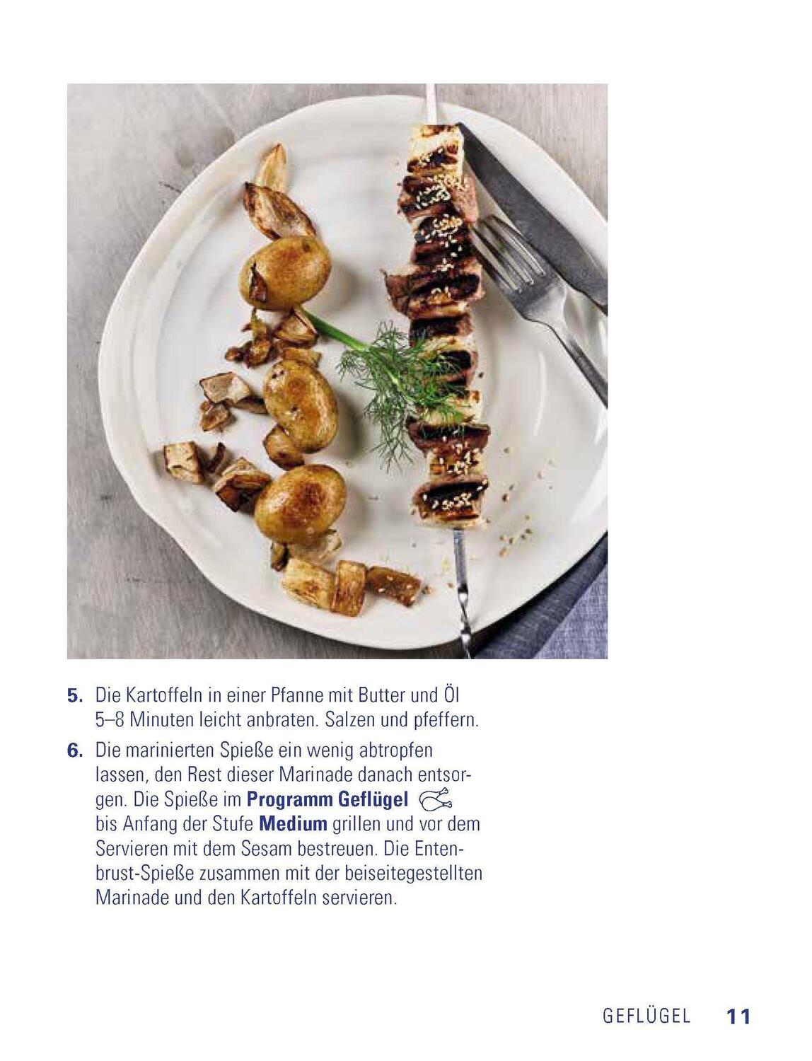 Bild: 9783966643351 | OPTImal Spießgrillen - OPTIgrill Kochbuch Rezeptbuch | Eva Jauch