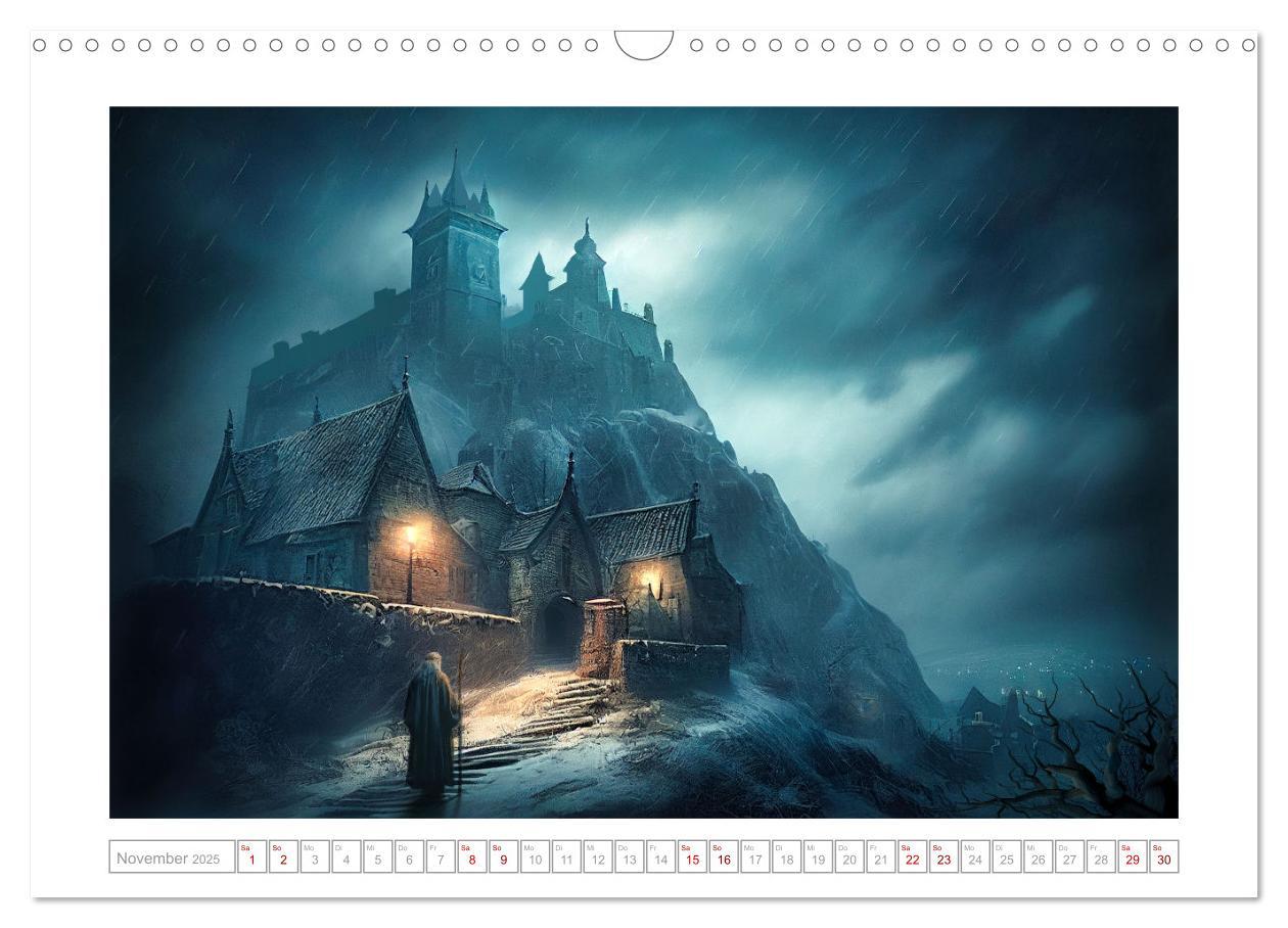 Bild: 9783383826160 | Die Reise des Magiers (Wandkalender 2025 DIN A3 quer), CALVENDO...