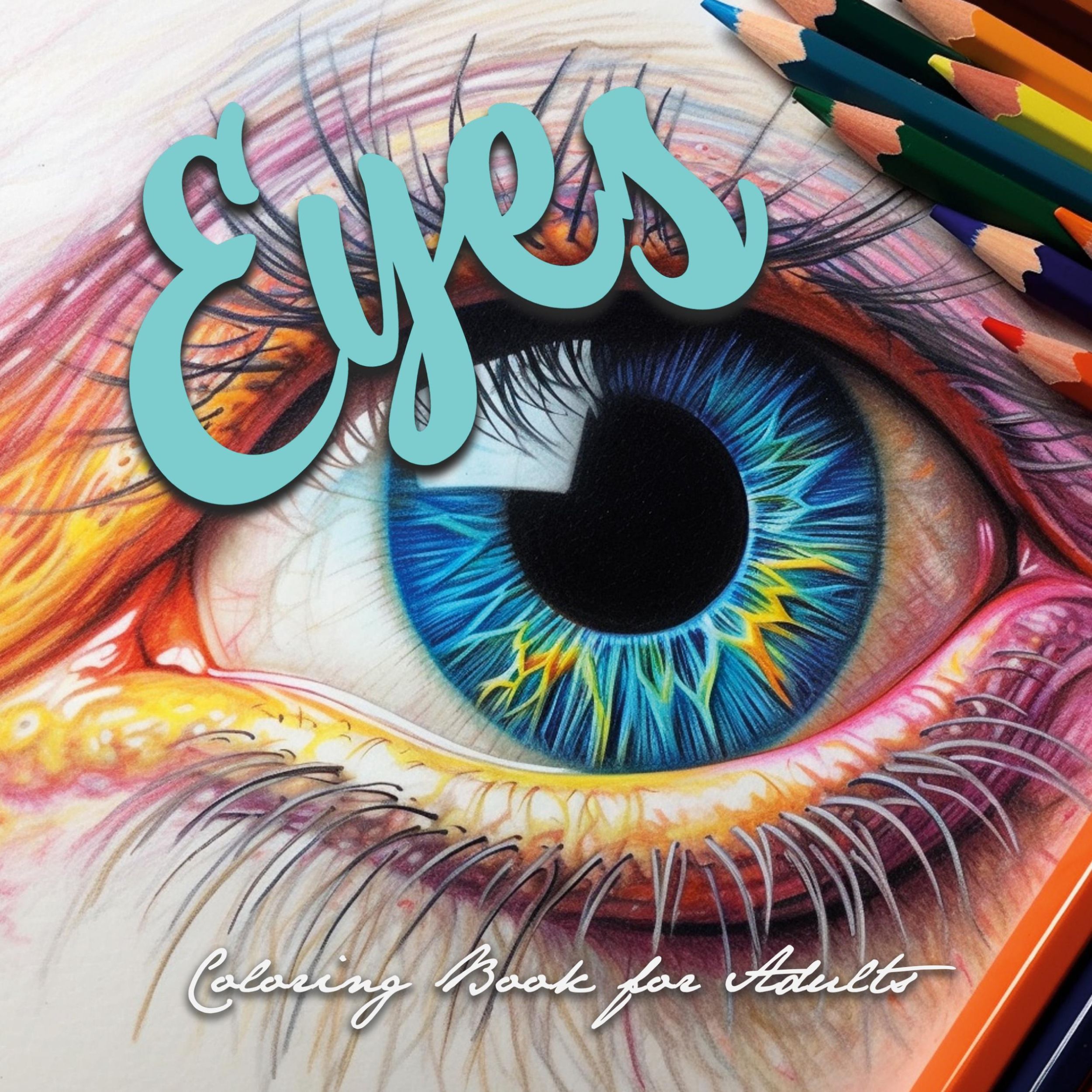 Cover: 9783753117096 | Eyes Coloring Book for Adults | Monsoon Publishing | Taschenbuch