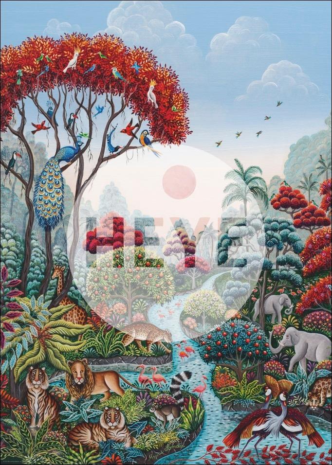 Bild: 4001689299583 | Wildlife Paradise Puzzle 2000 Teile | Marie Amalia Bartolini | Spiel