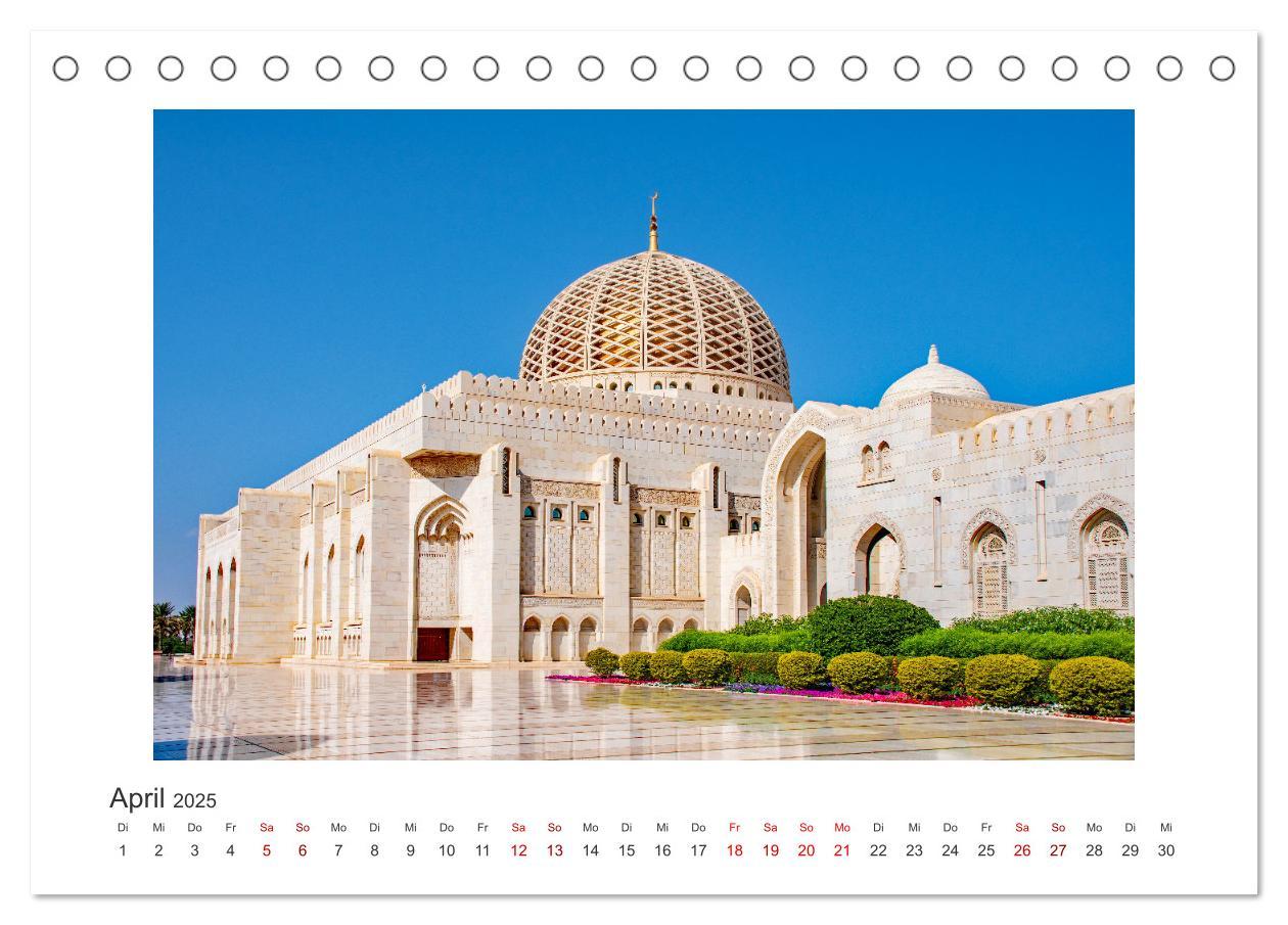 Bild: 9783383826030 | Oman - Reiseziel Maskat und Salalah (Tischkalender 2025 DIN A5...