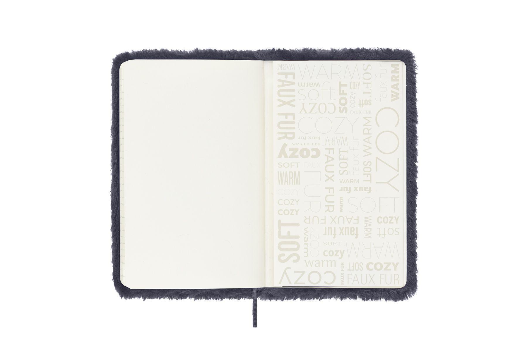 Bild: 8056598855371 | Moleskine Limited Edition Notebook Fur, Large, Ruled, Dark Blue (5...