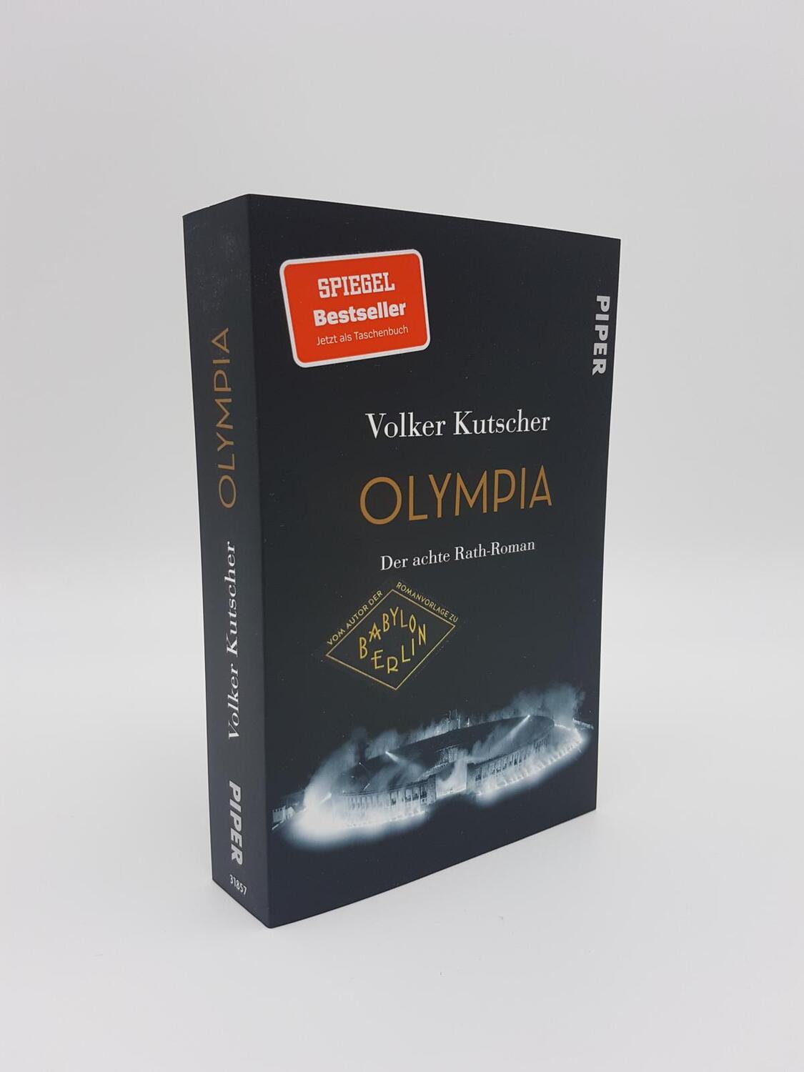 Bild: 9783492318570 | Olympia | Der achte Rath-Roman Historischer Kriminalroman | Kutscher