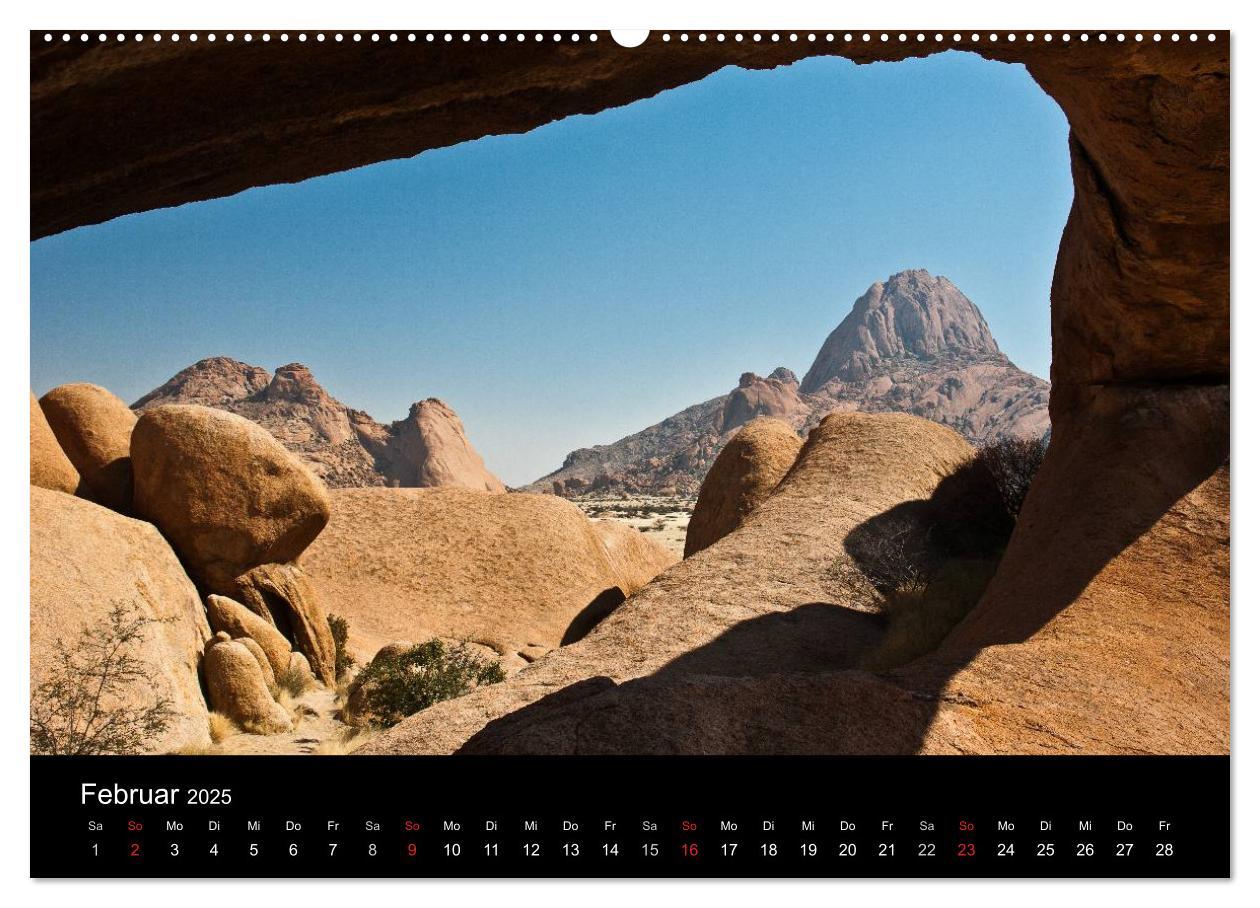 Bild: 9783435828708 | Namibia (Wandkalender 2025 DIN A2 quer), CALVENDO Monatskalender