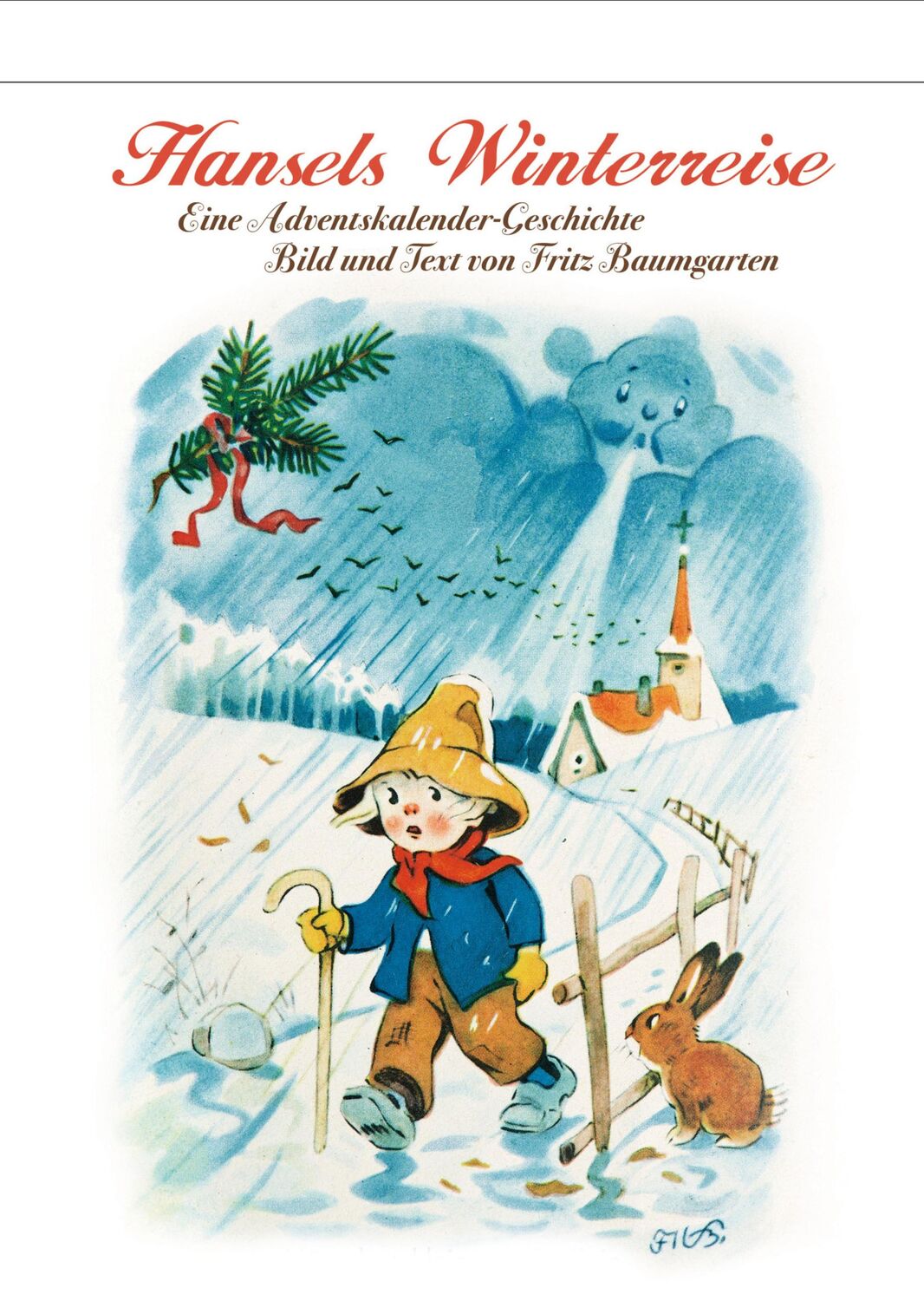 Cover: 9783782792592 | Hansels Winterreise. Adventskalender | Abreißkalender | Baumgarten