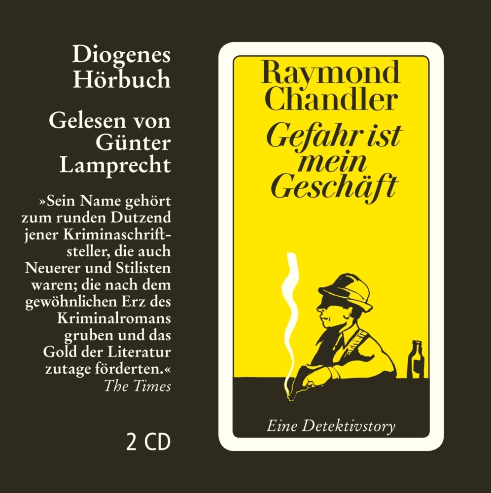 Cover: 9783257801736 | Gefahr ist mein Geschäft, 2 Audio-CD | Raymond Chandler | Audio-CD