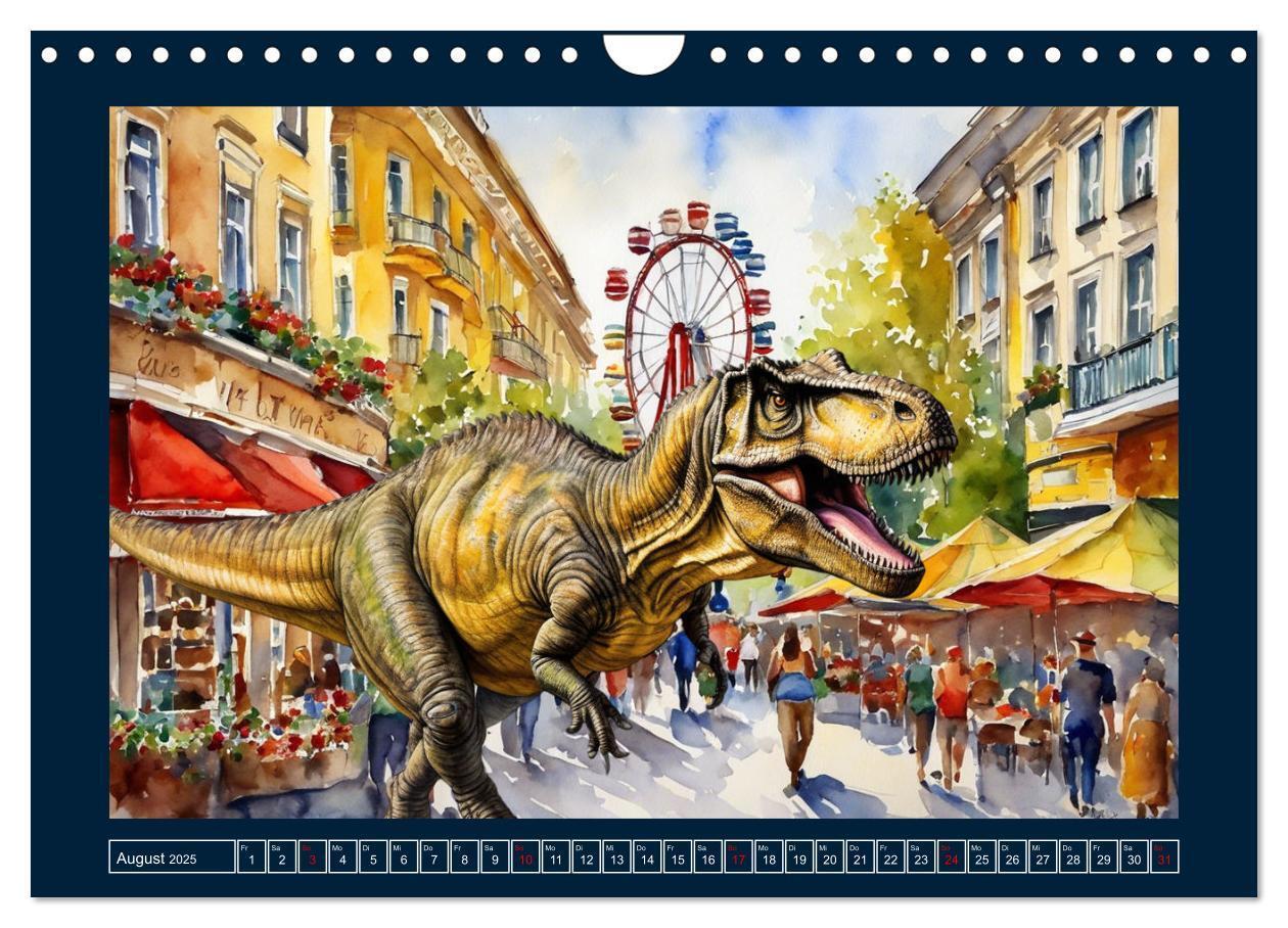 Bild: 9783457132852 | Dinosaurier erobern die Welt zurück (Wandkalender 2025 DIN A4...