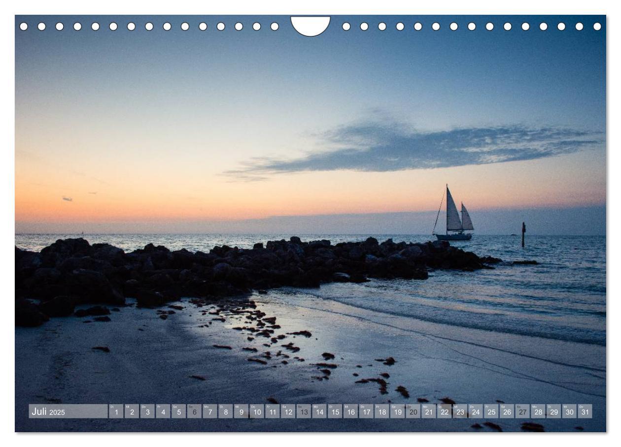 Bild: 9783435602612 | Florida. Sonne und Meer (Wandkalender 2025 DIN A4 quer), CALVENDO...