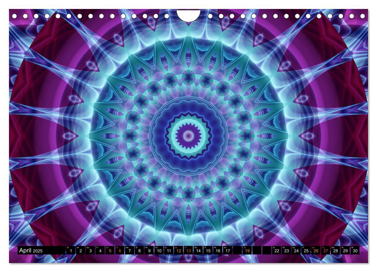 Bild: 9783435418763 | Energie - Mandalas, Spiritualität durch die Farbe Lila...