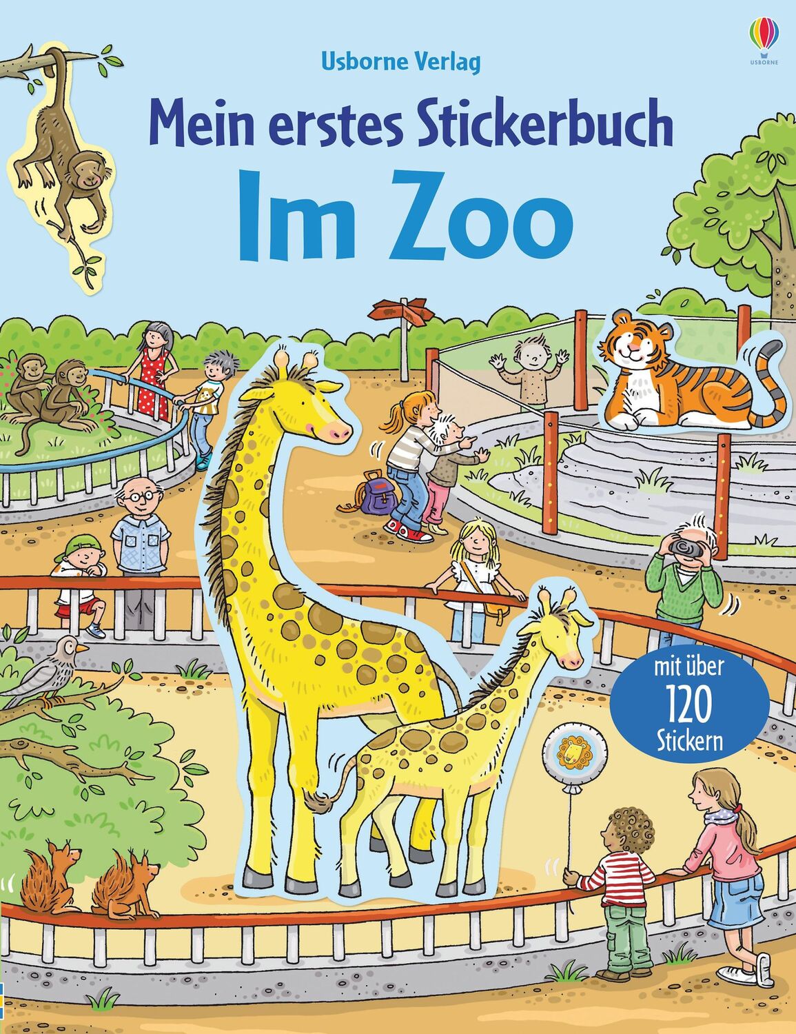 Cover: 9781789411768 | Mein erstes Stickerbuch: Im Zoo | Sam Taplin | Taschenbuch | 24 S.