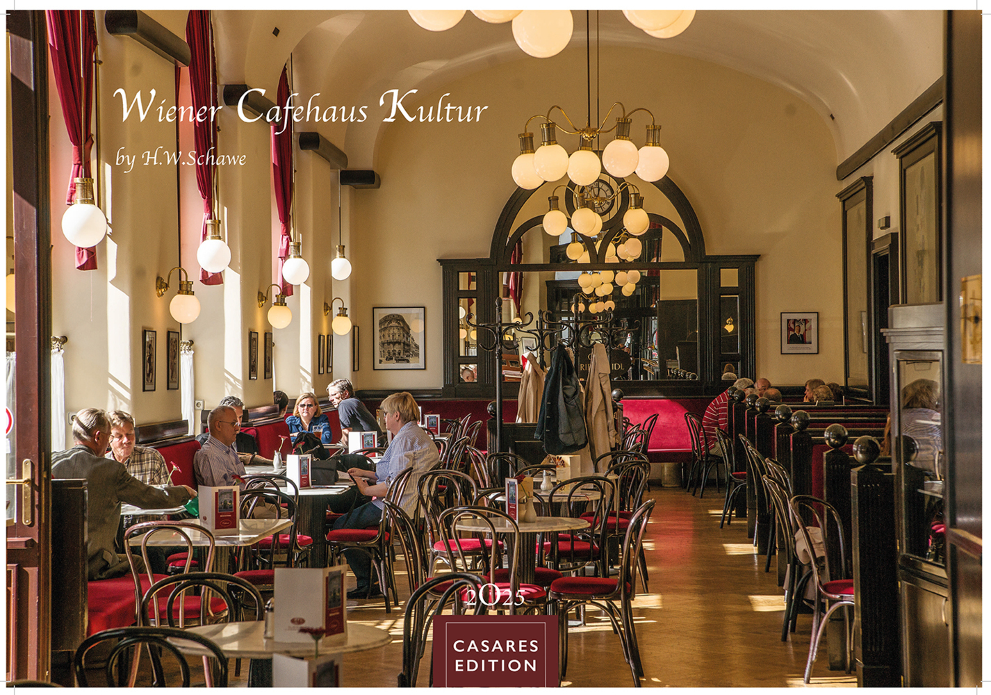 Cover: 9781835241479 | Wiener Caféhaus Kultur 2025 S 24x35cm | Kalender | 14 S. | Deutsch