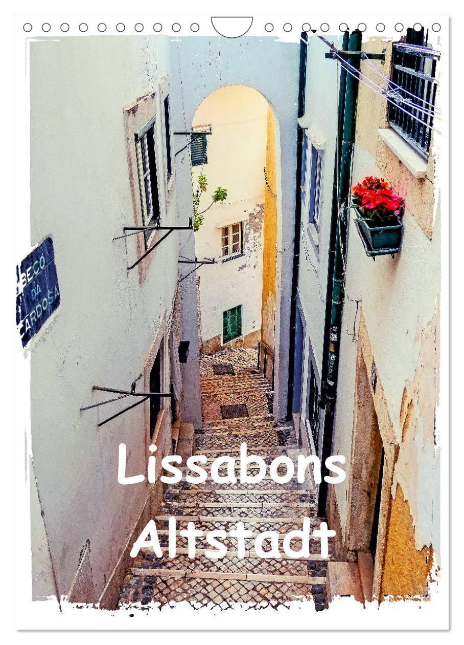 Cover: 9783435966059 | Lissabons Altstadt (Wandkalender 2025 DIN A4 hoch), CALVENDO...