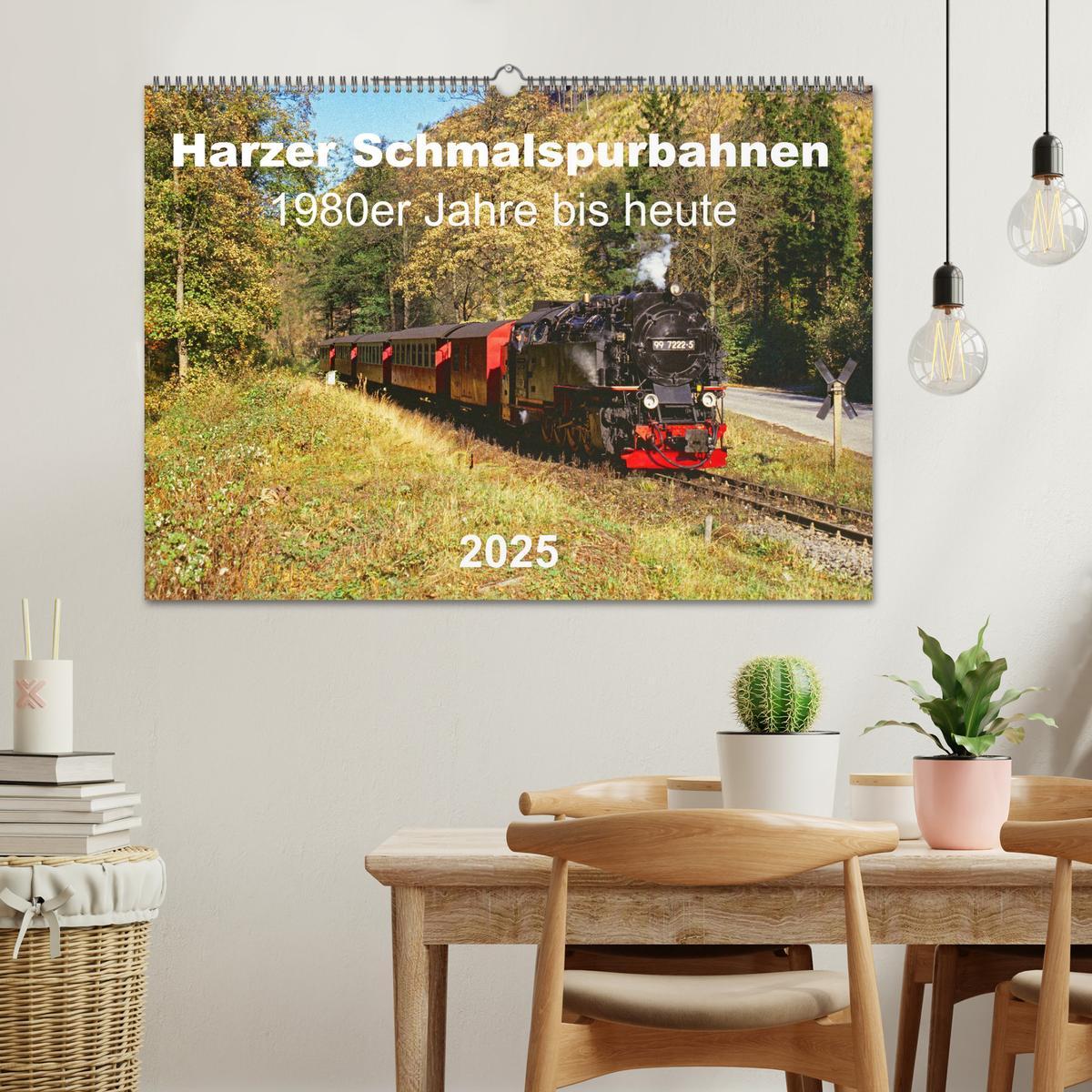 Bild: 9783435120581 | Harzer Schmalspurbahnen 1980er Jahre bis heute (Wandkalender 2025...