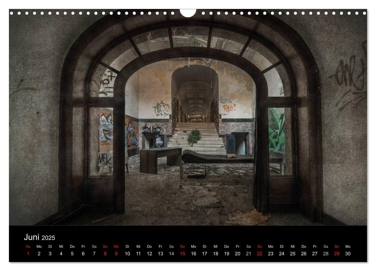 Bild: 9783435772773 | Geheimnisvolle Orte - Lost Places (Wandkalender 2025 DIN A3 quer),...