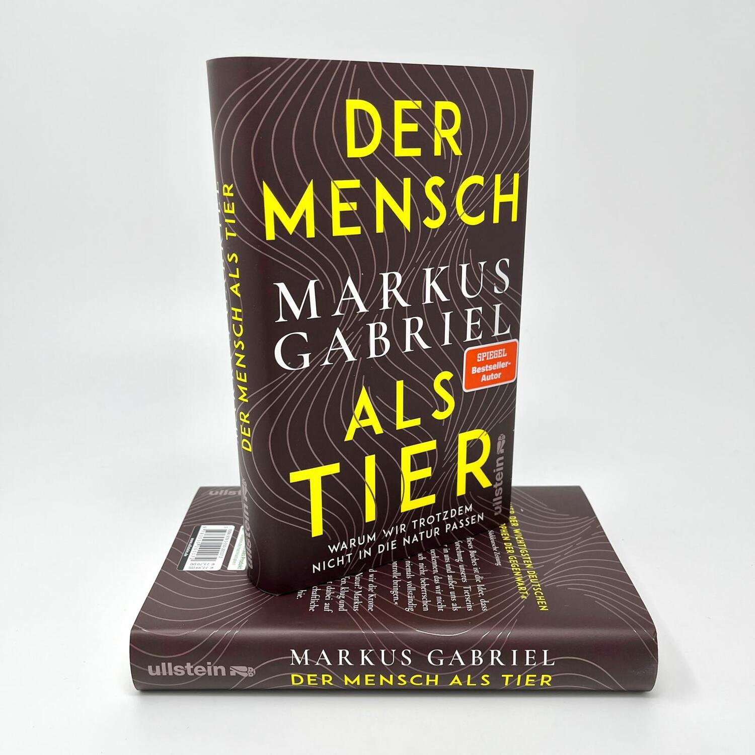 Bild: 9783550201172 | Der Mensch als Tier | Markus Gabriel | Buch | 350 S. | Deutsch | 2022